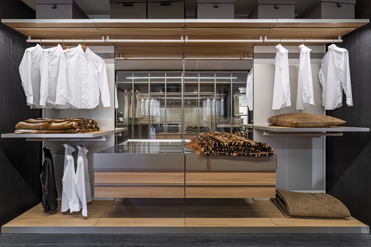 outlet cabina armadio ubik poliform – Delcò Mobili